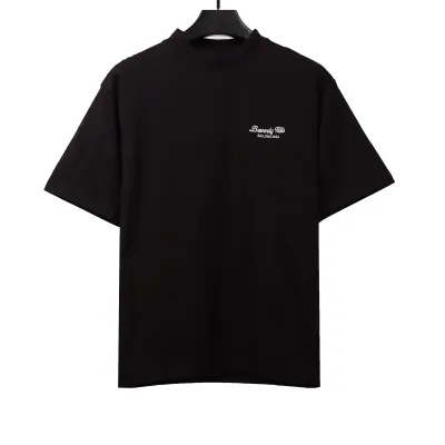 Balenciaga Letter Embroidered Short Sleeves 01