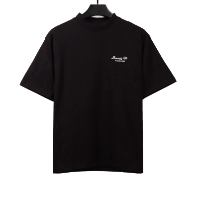 Balenciaga Letter Embroidered Short Sleeves 01