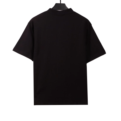 Balenciaga Letter Embroidered Short Sleeves 02