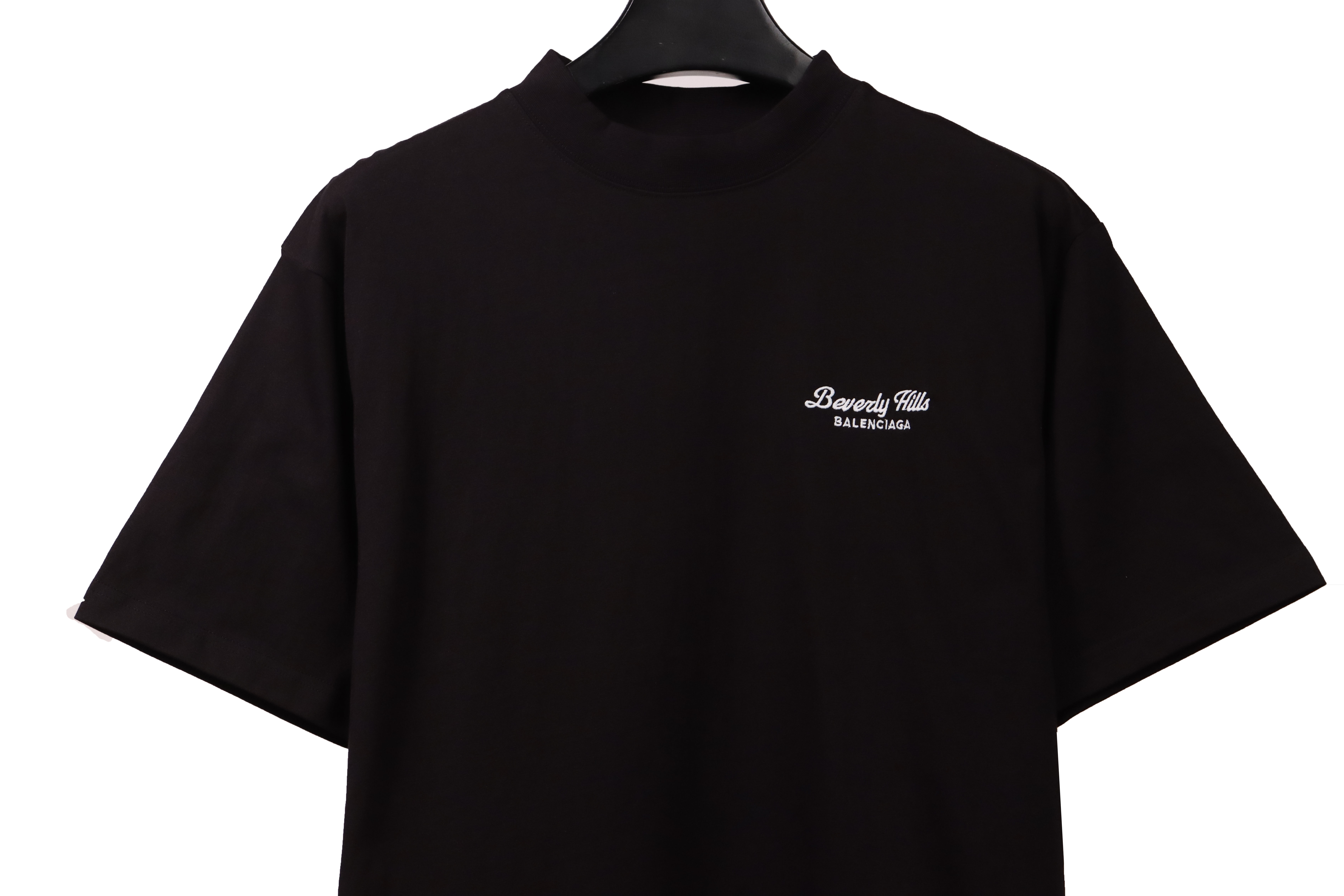 Balenciaga Letter Embroidered Short Sleeves