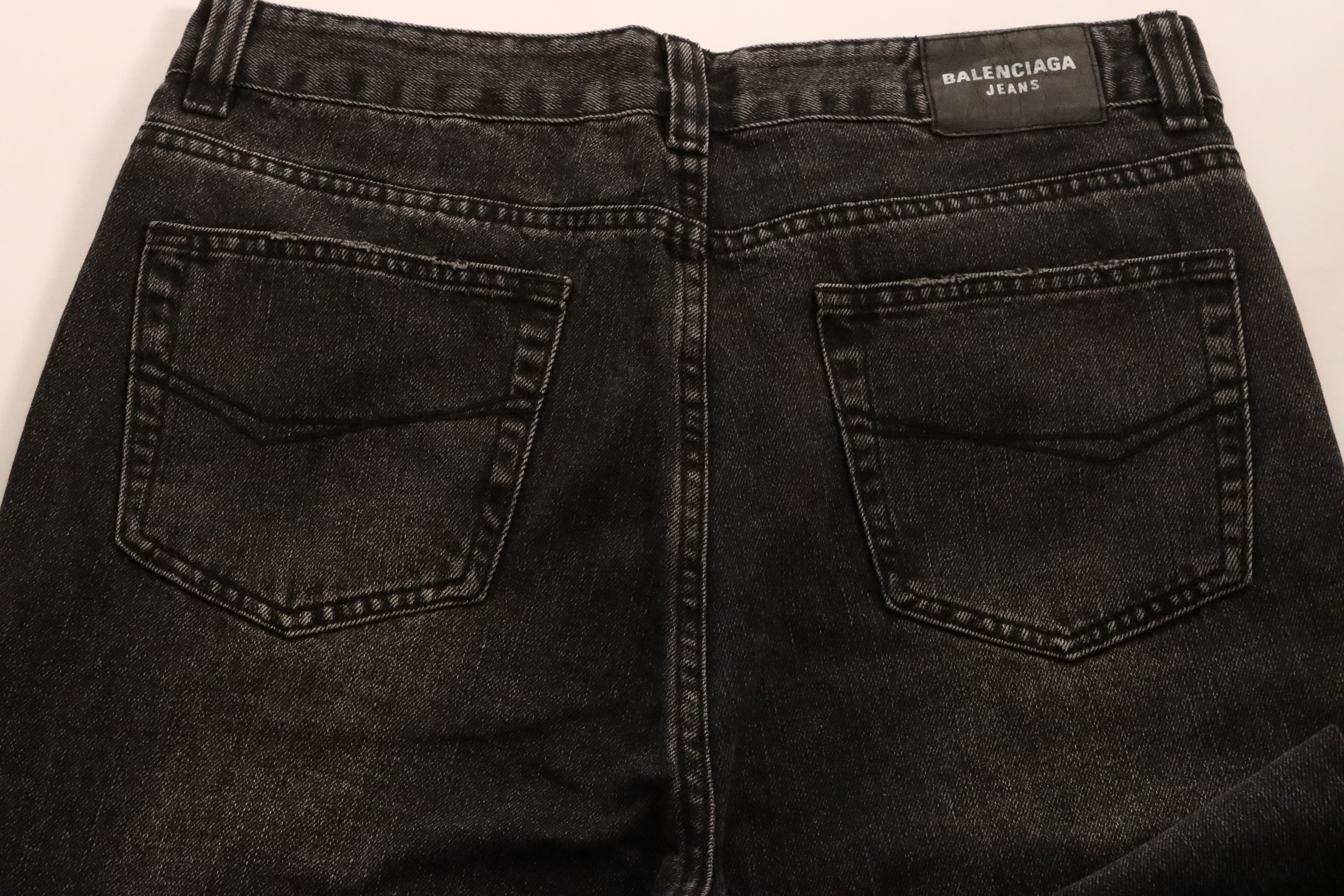 Balenciaga Linear Denim Trousers