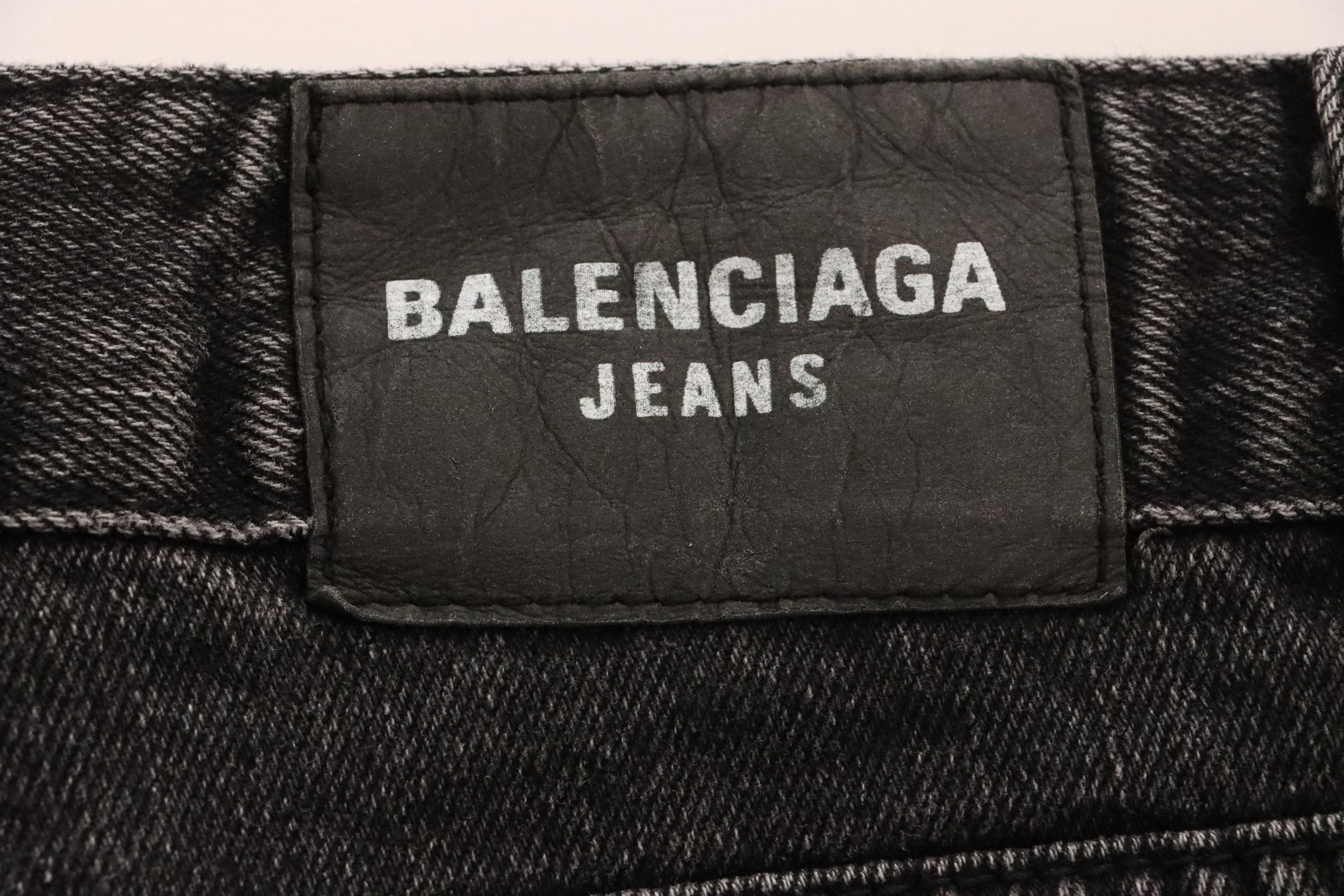 Balenciaga Linear Denim Trousers