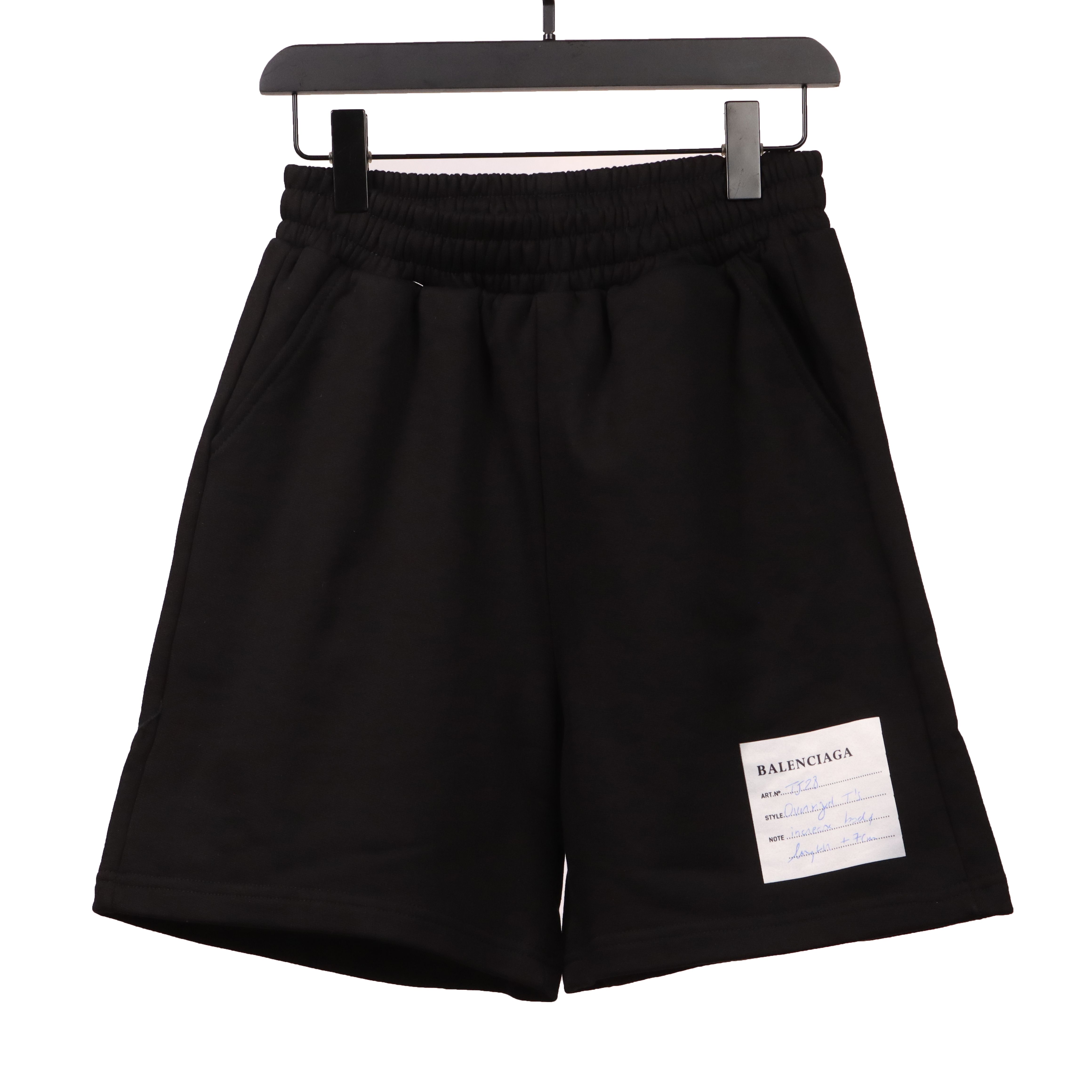 Balenciaga Lock Hem Signature Shorts