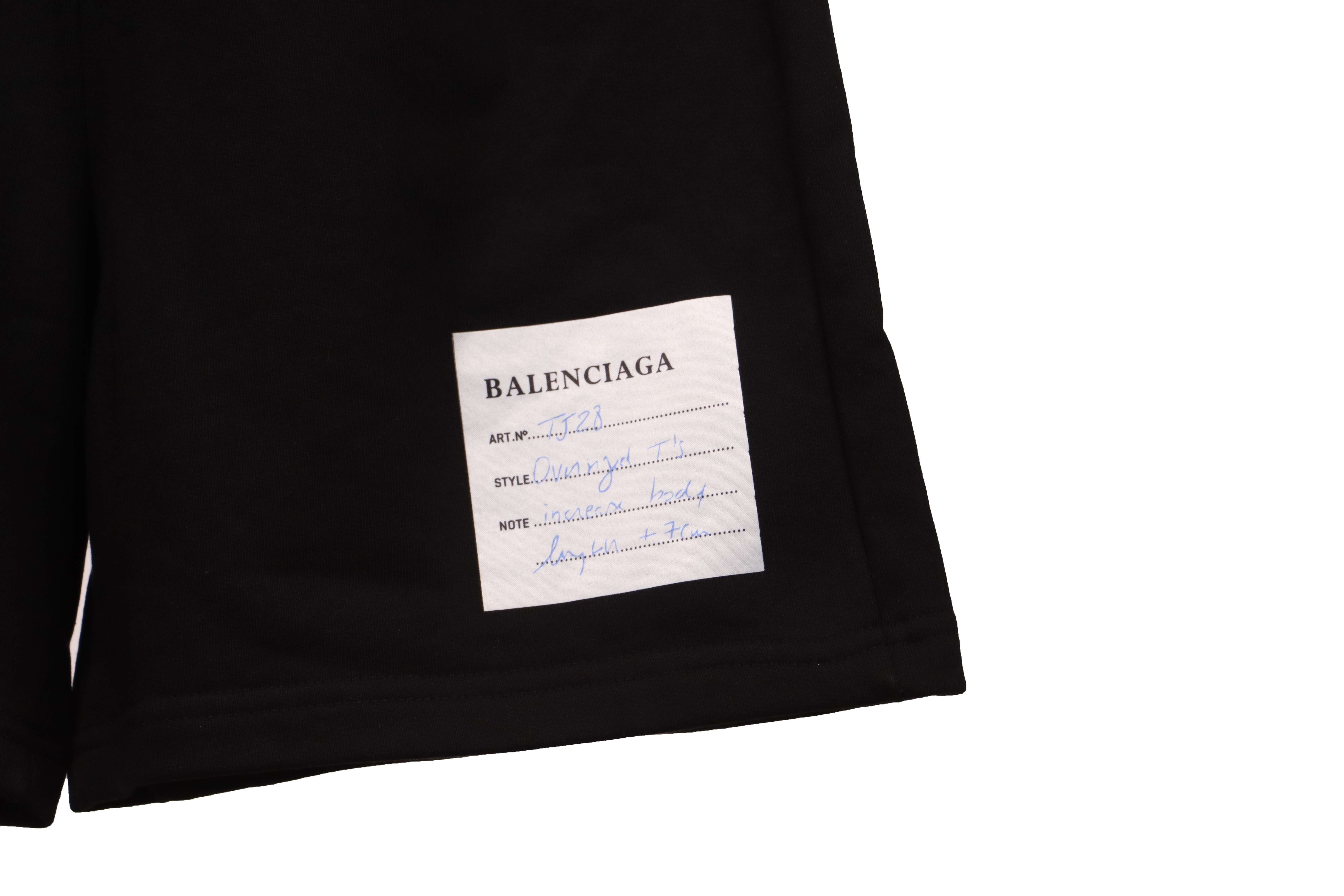 Balenciaga Lock Hem Signature Shorts