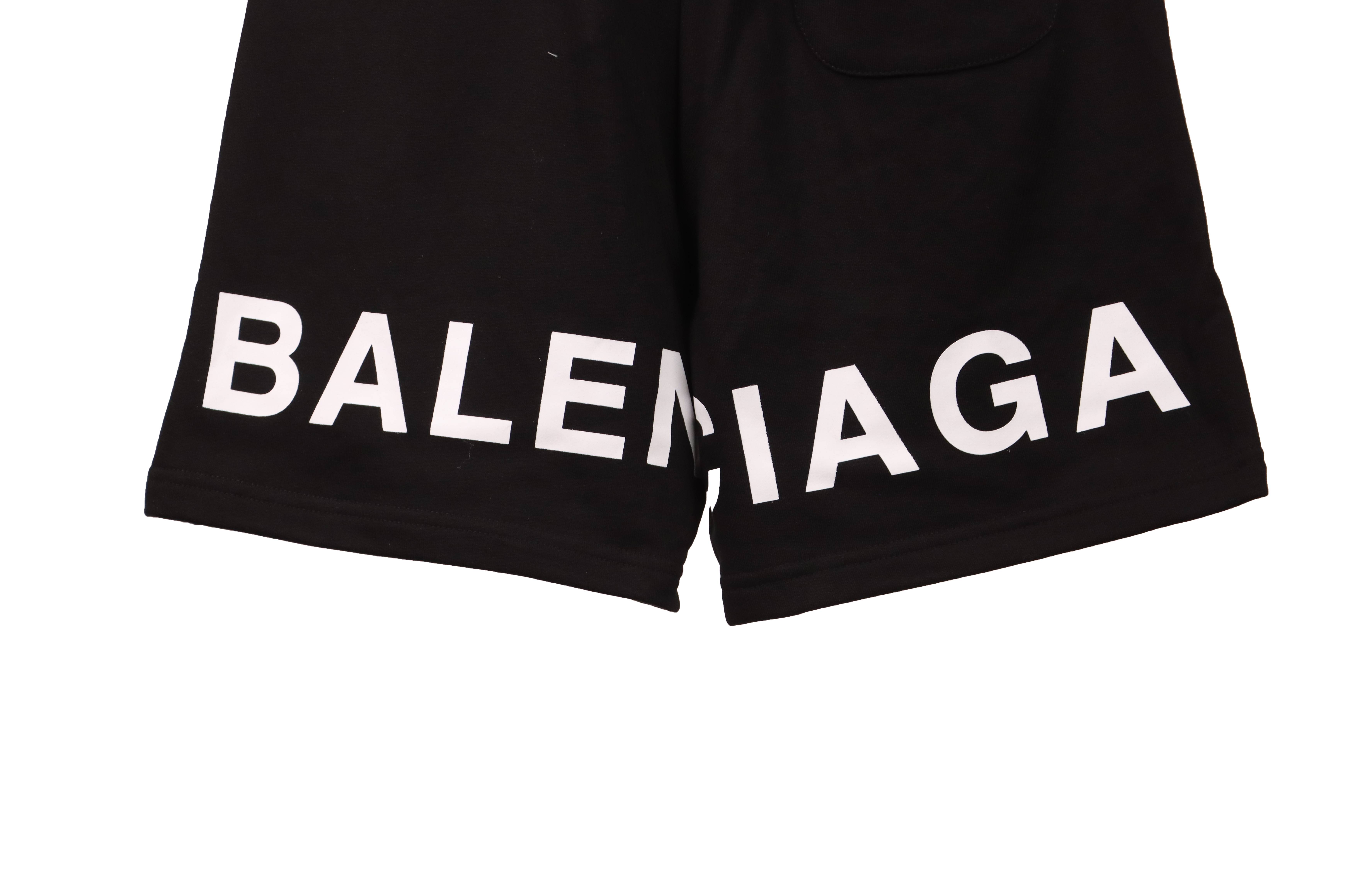 Balenciaga Lock Hem Signature Shorts