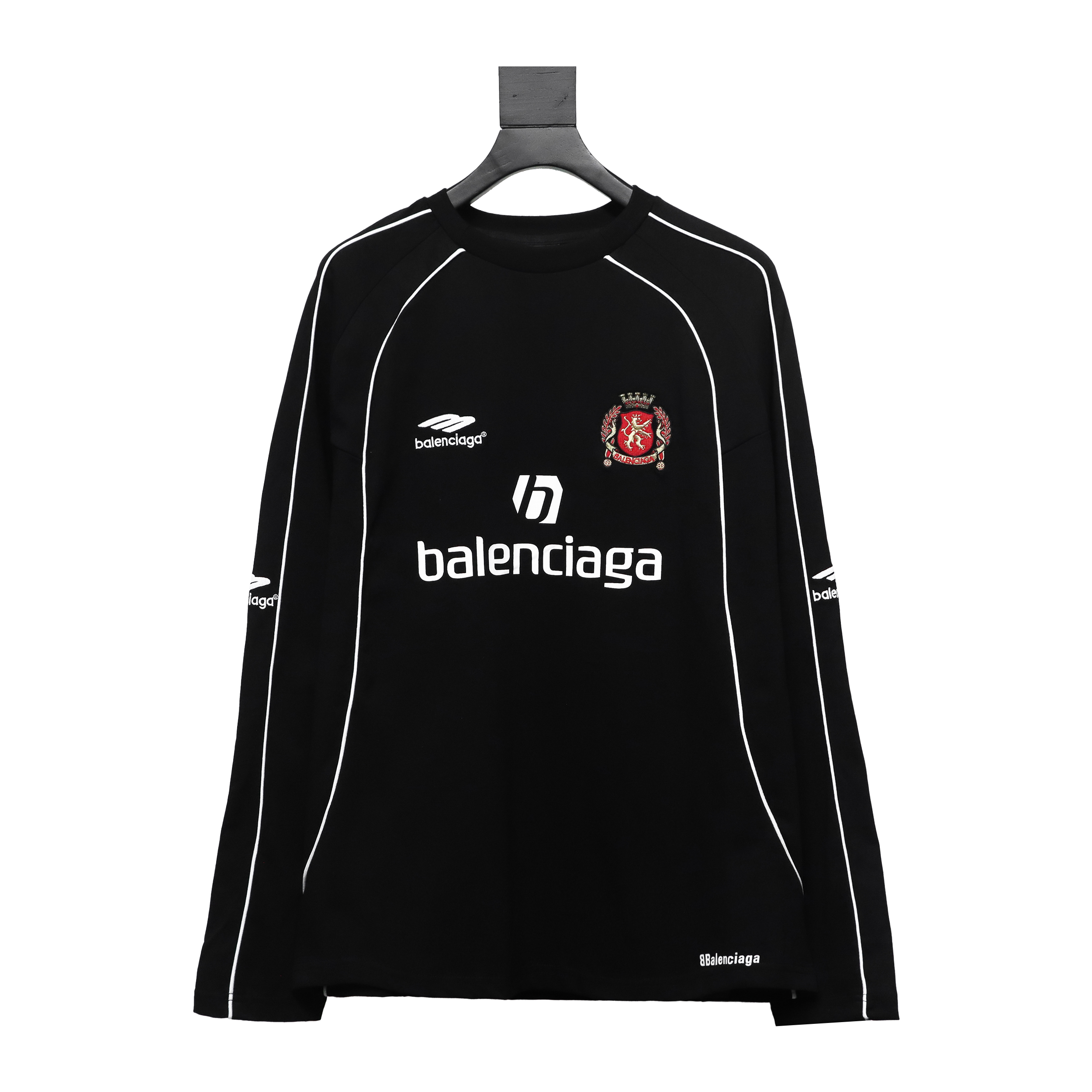 Balenciaga Manchester United 24S Patchwork Jersey Black