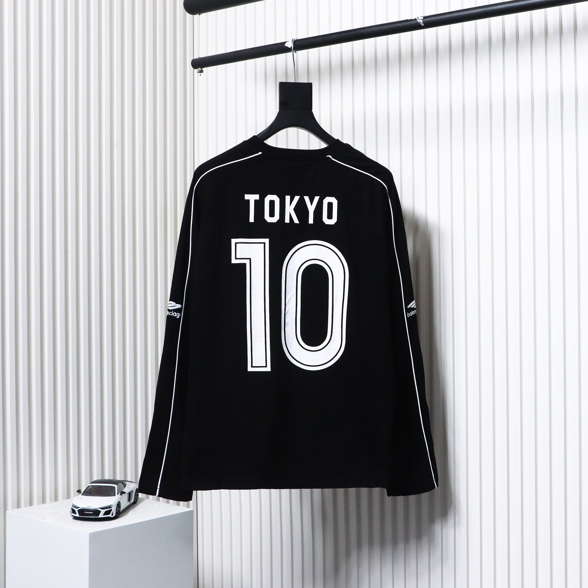 Balenciaga Manchester United 24S Patchwork Jersey Black