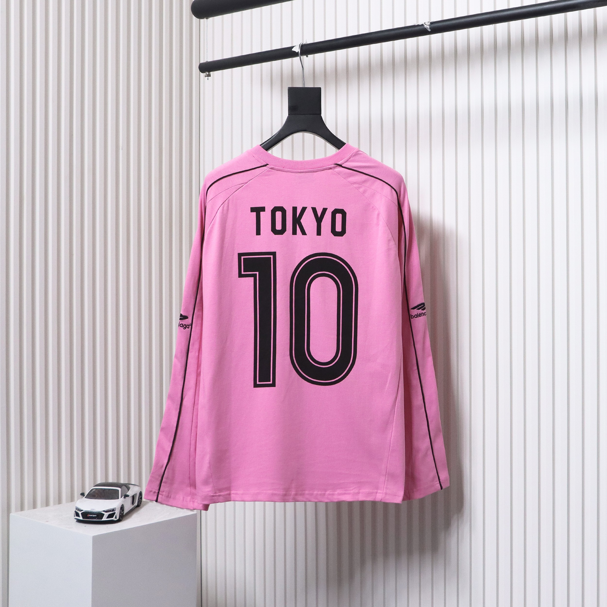 Balenciaga Manchester United 24S Patchwork Jersey Pink