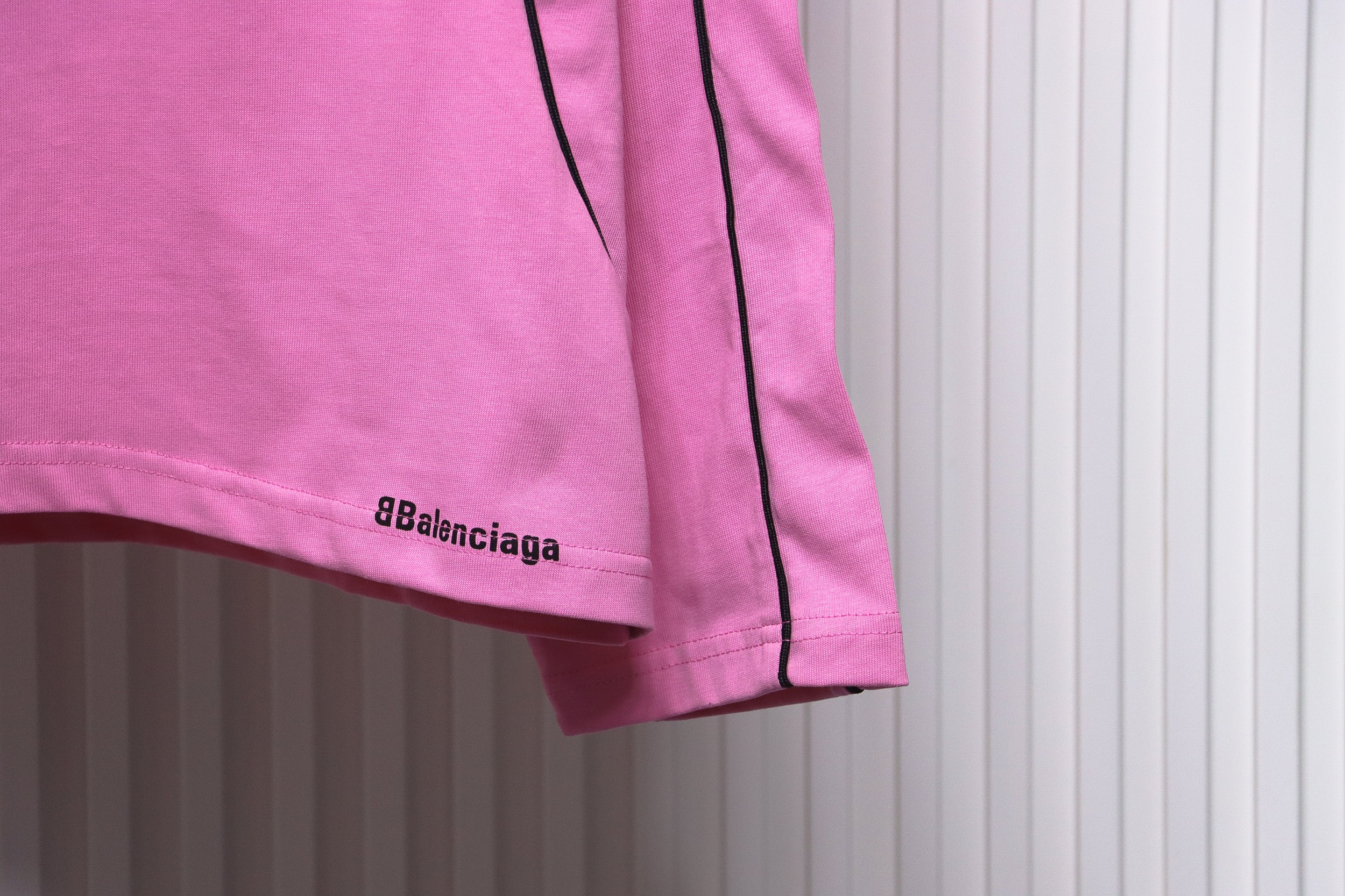 Balenciaga Manchester United 24S Patchwork Jersey Pink