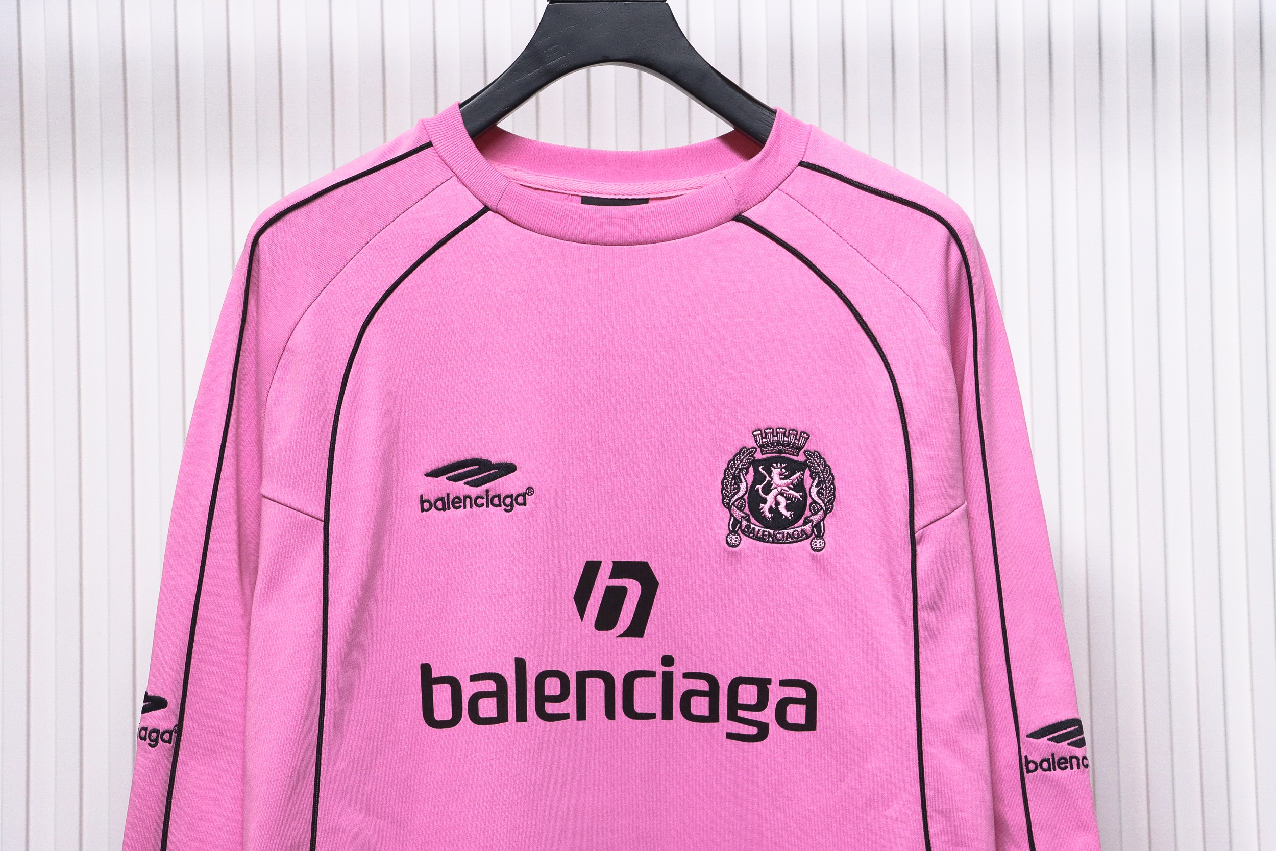 Balenciaga Manchester United 24S Patchwork Jersey Pink