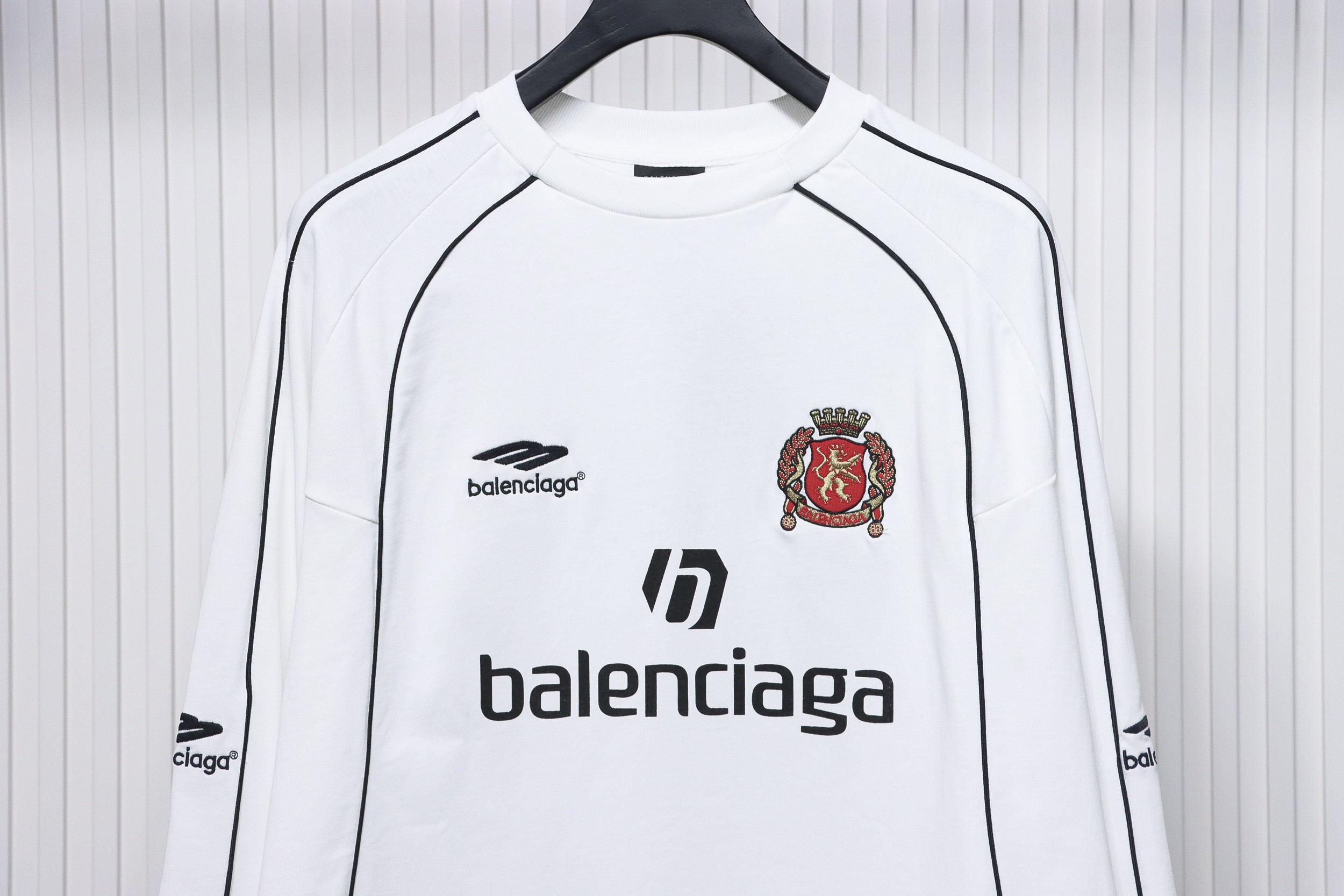 Balenciaga Manchester United 24S Patchwork Jersey White