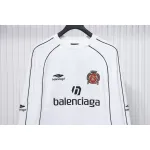 Balenciaga Manchester United 24S Patchwork Jersey White