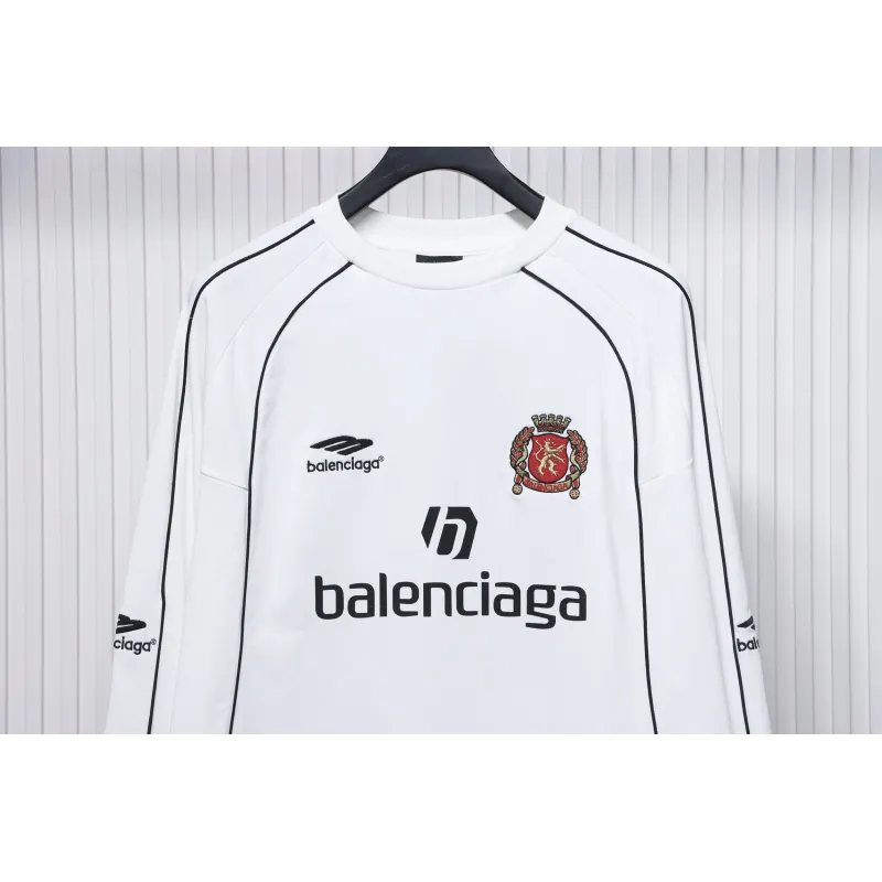 Balenciaga Manchester United 24S Patchwork Jersey White