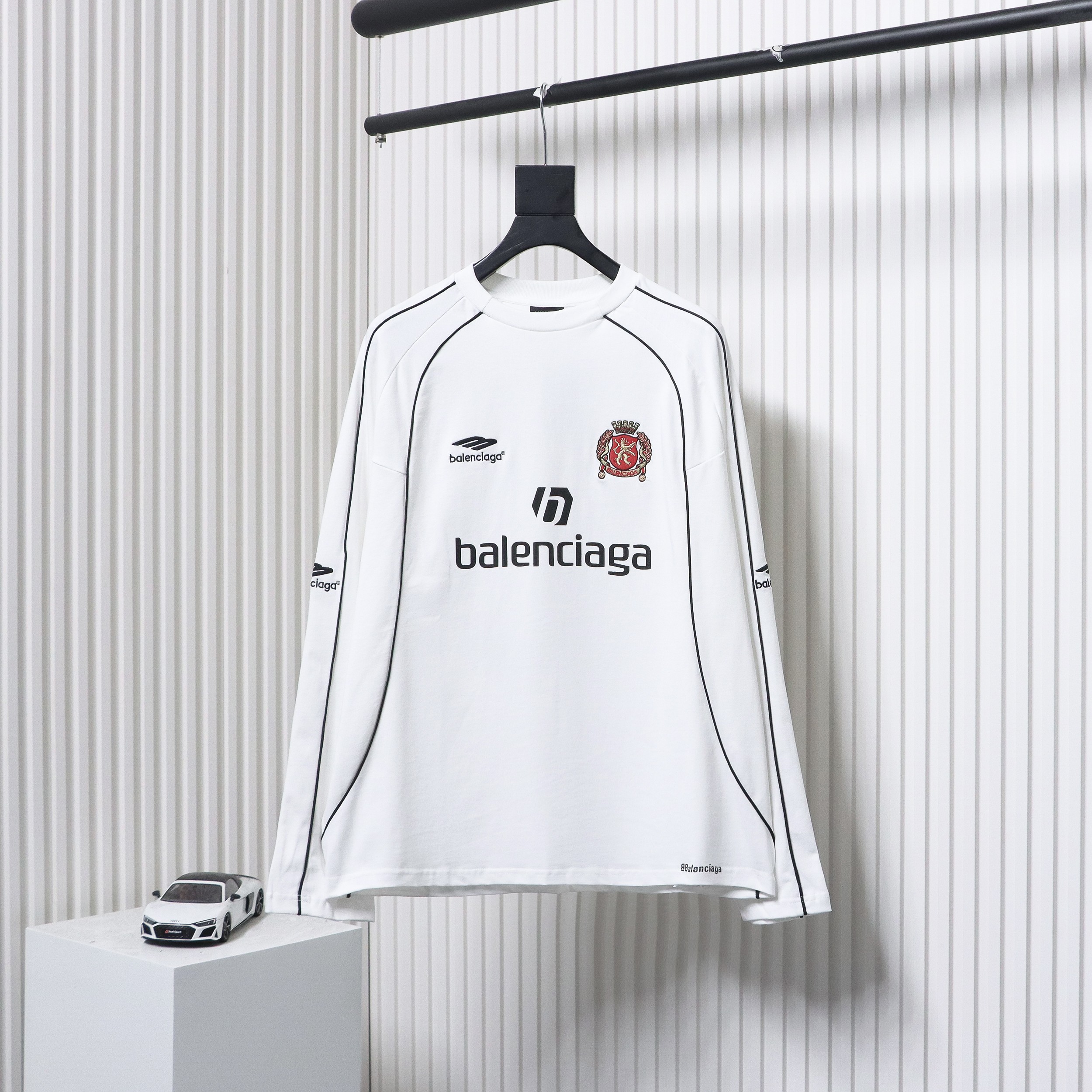 Balenciaga Manchester United 24S Patchwork Jersey White