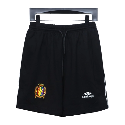 Balenciaga Manchester United Embroidered Football Shorts 01