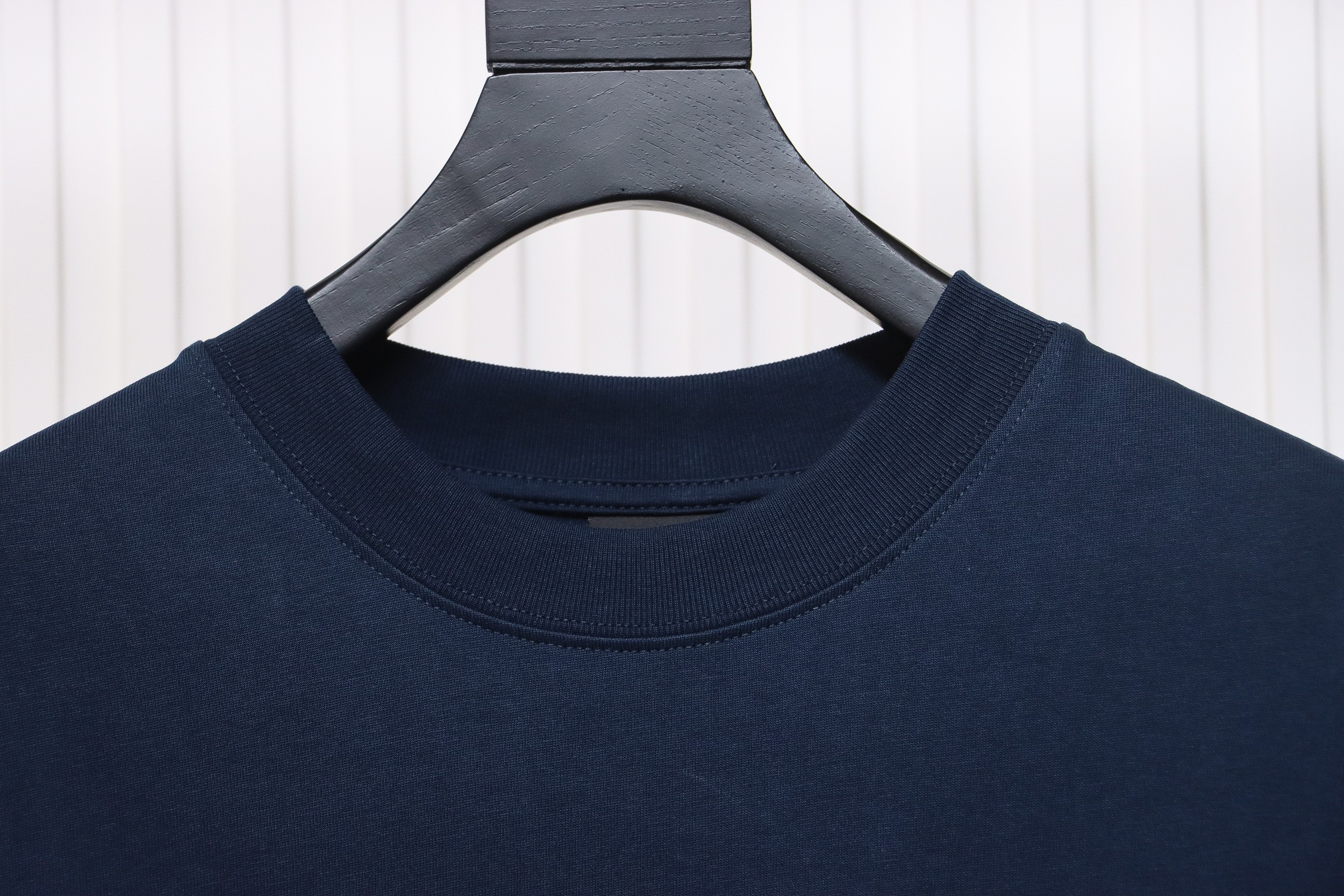 Balenciaga New M Logo LOGO Letter Embroidery Long Sleeves Blue