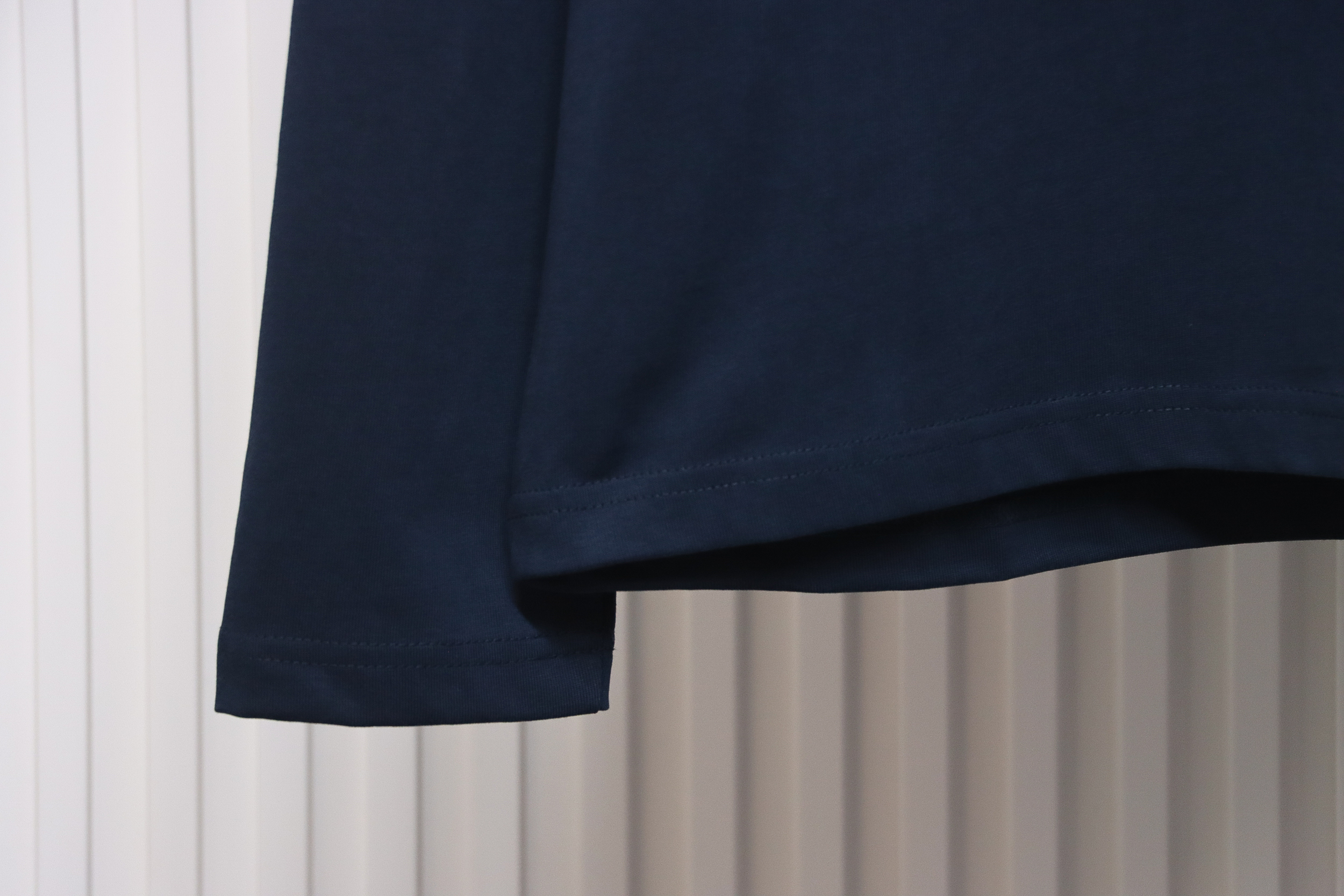 Balenciaga New M Logo LOGO Letter Embroidery Long Sleeves Blue