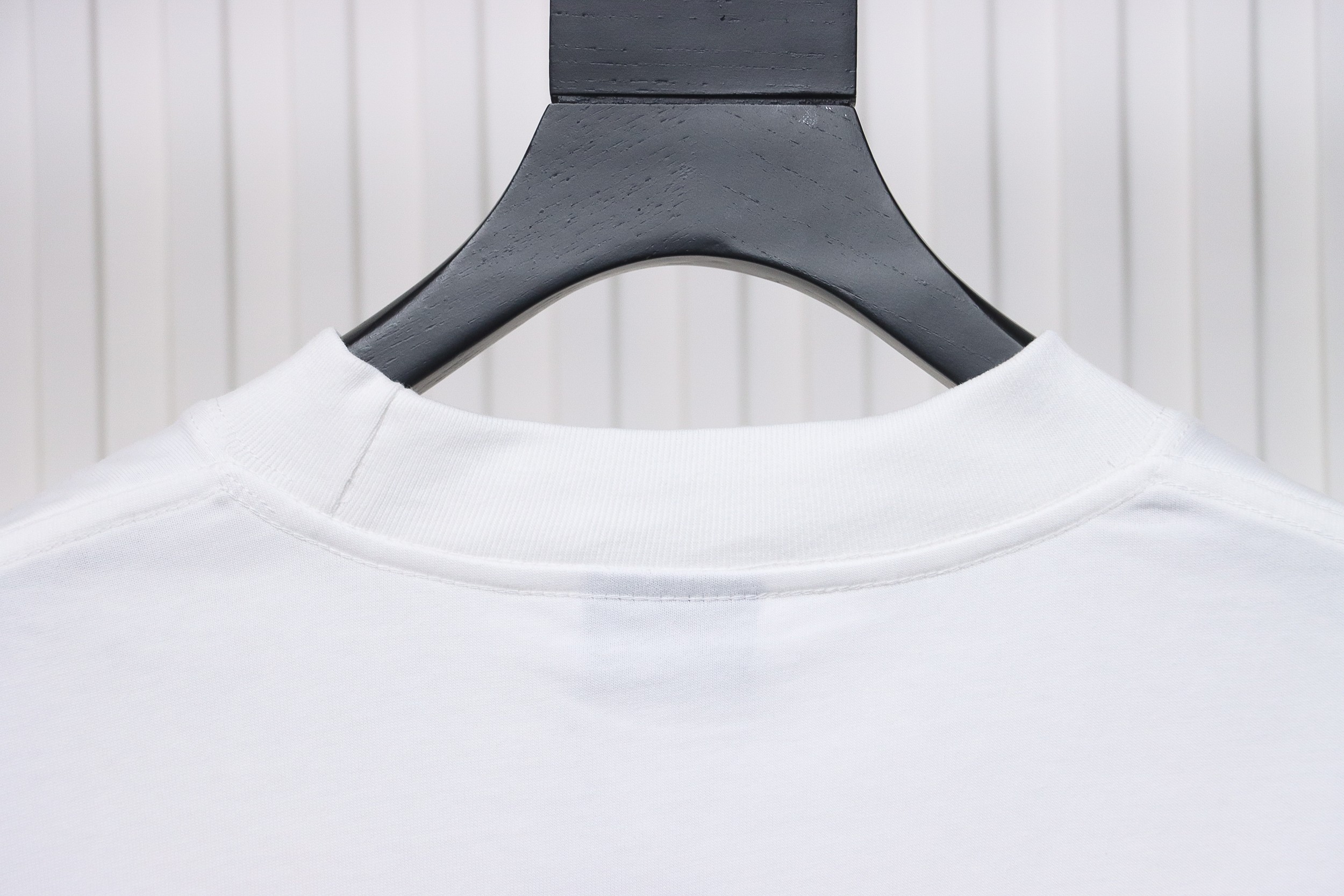 Balenciaga New M Logo LOGO Letter Embroidery Long Sleeves White