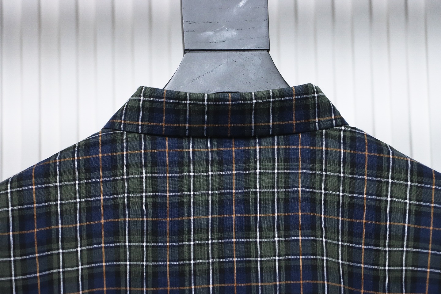 Balenciaga Plaid Print Shirt