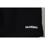 Balenciaga Reverse Logo Embroidered Lettering Shorts