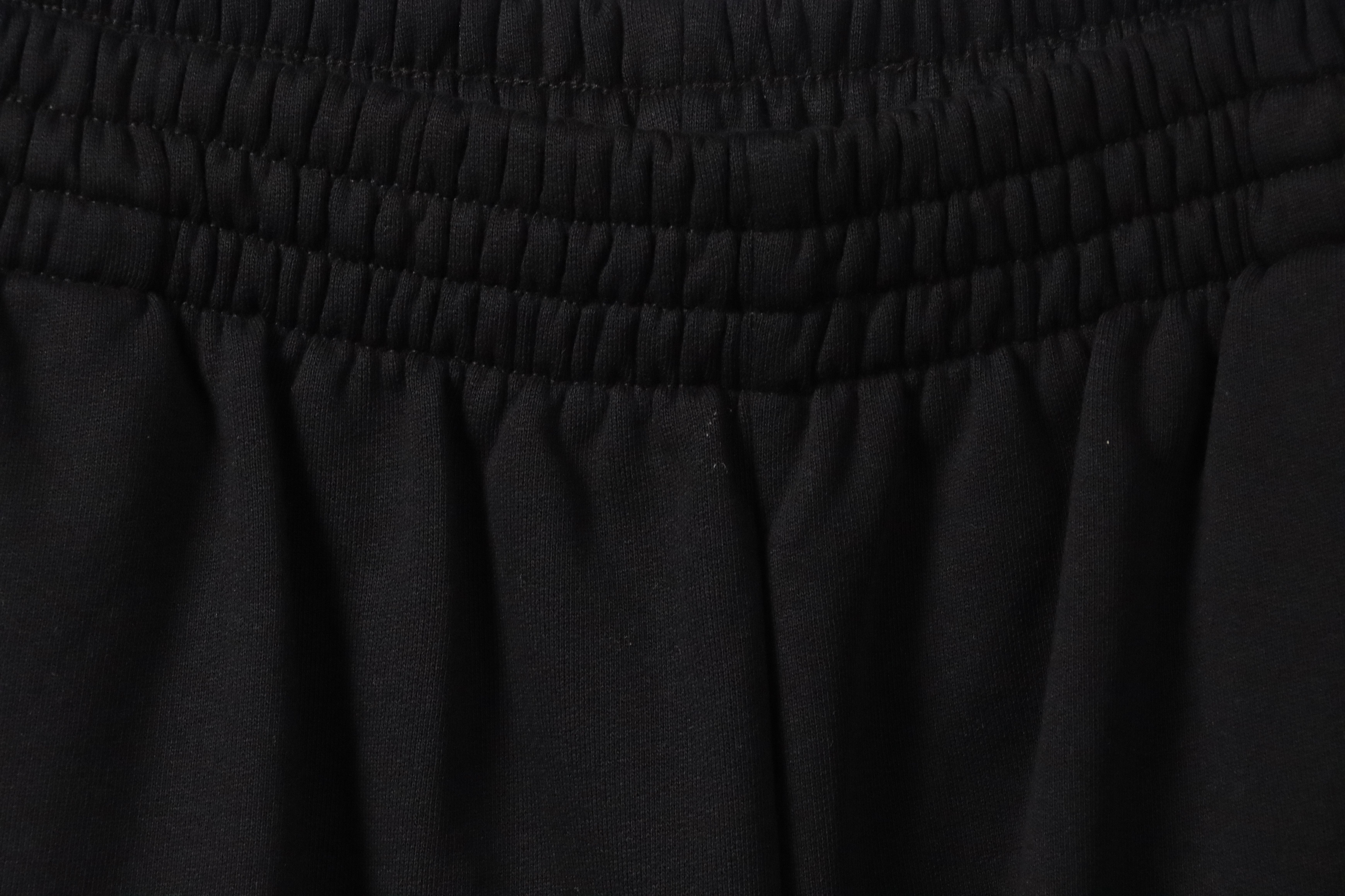 Balenciaga Reverse Logo Embroidered Lettering Shorts