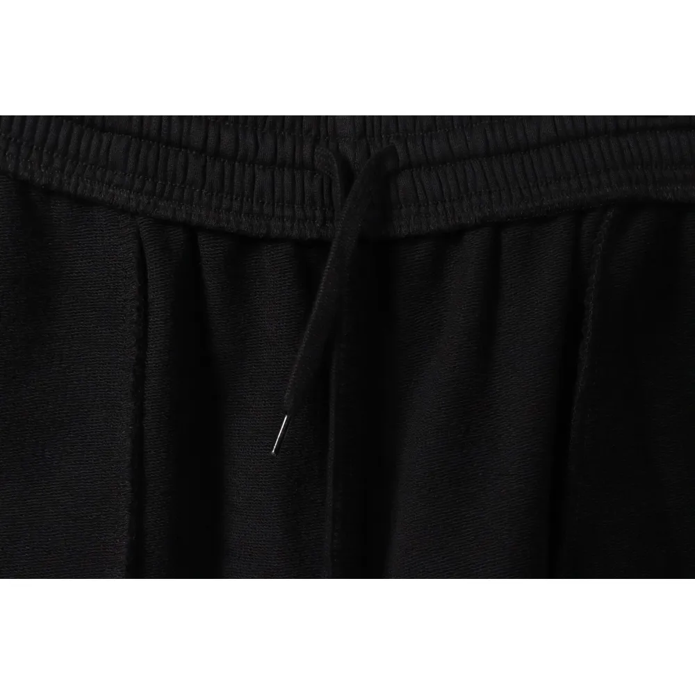 Balenciaga Reverse Logo Embroidered Lettering Shorts