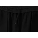 Balenciaga Reverse Logo Embroidered Lettering Shorts