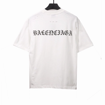 Balenciaga Sanskrit Short Sleeves White 02