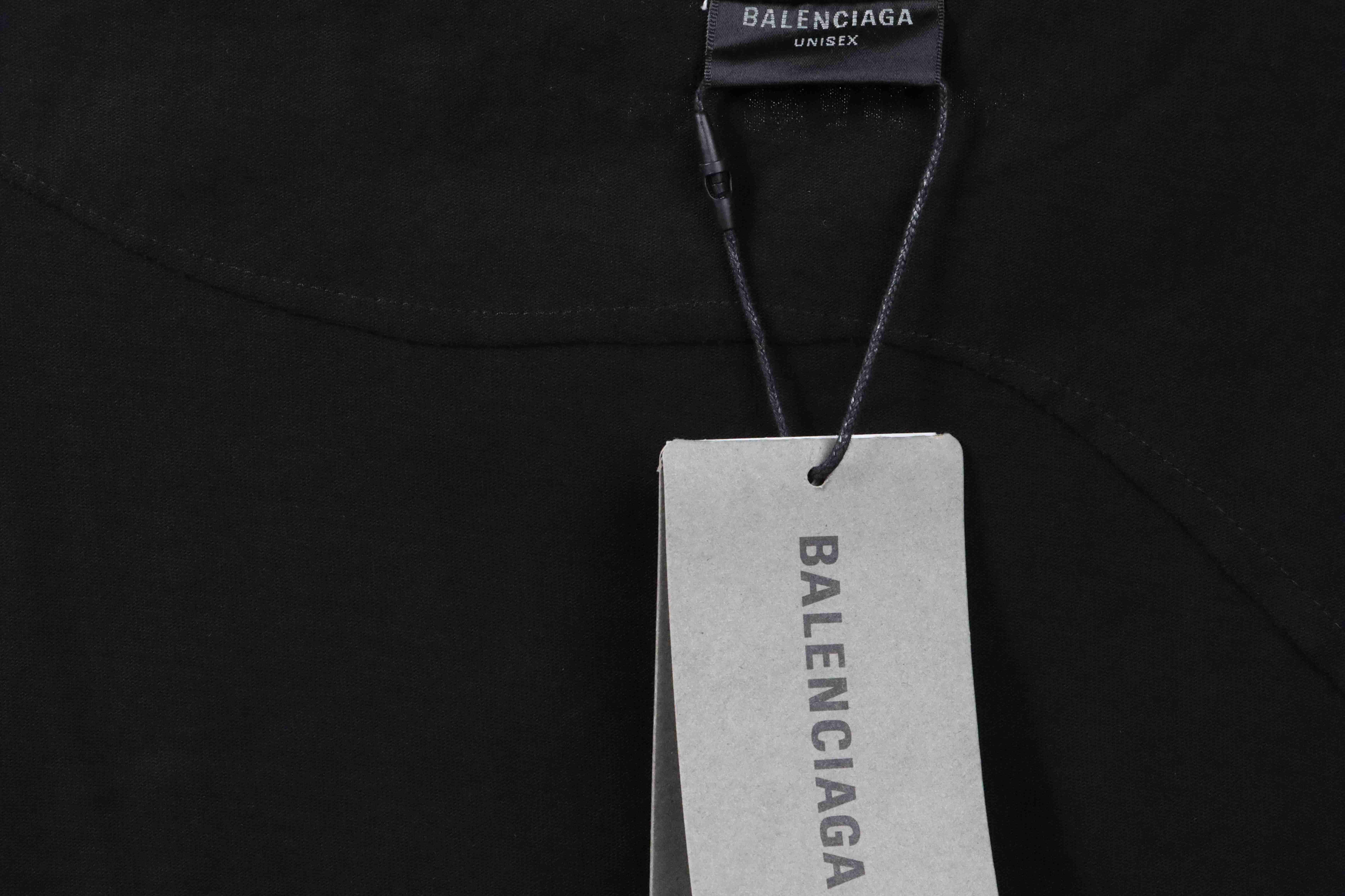 Balenciaga Sleeve M Logo Embroidered Short Sleeves (Special Offer)