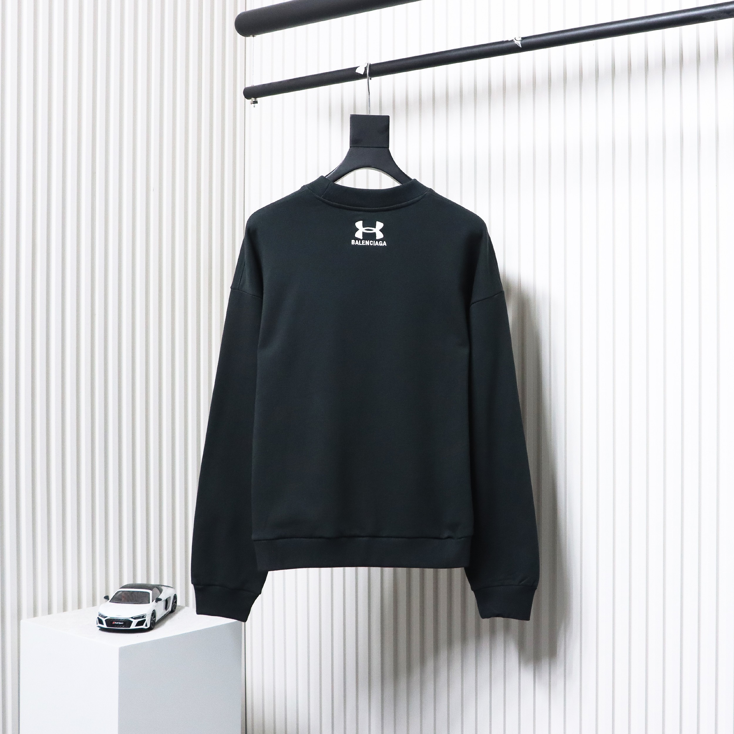 Balenciaga Under Armour Co-Branded Embroidered T-shirt Long Sleeves
