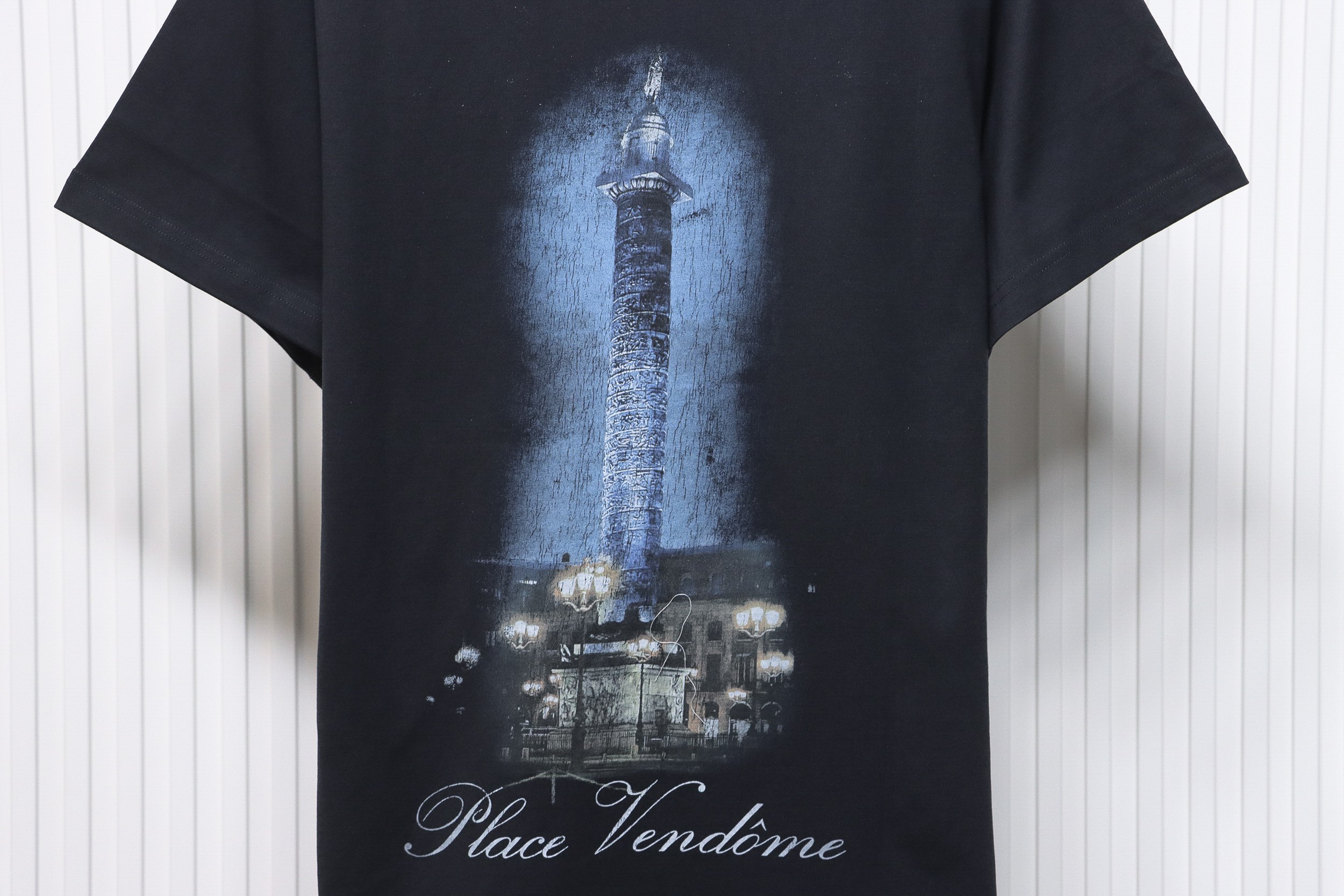 Balenciaga x Vogue Lighthouse Print Short Sleeve Black