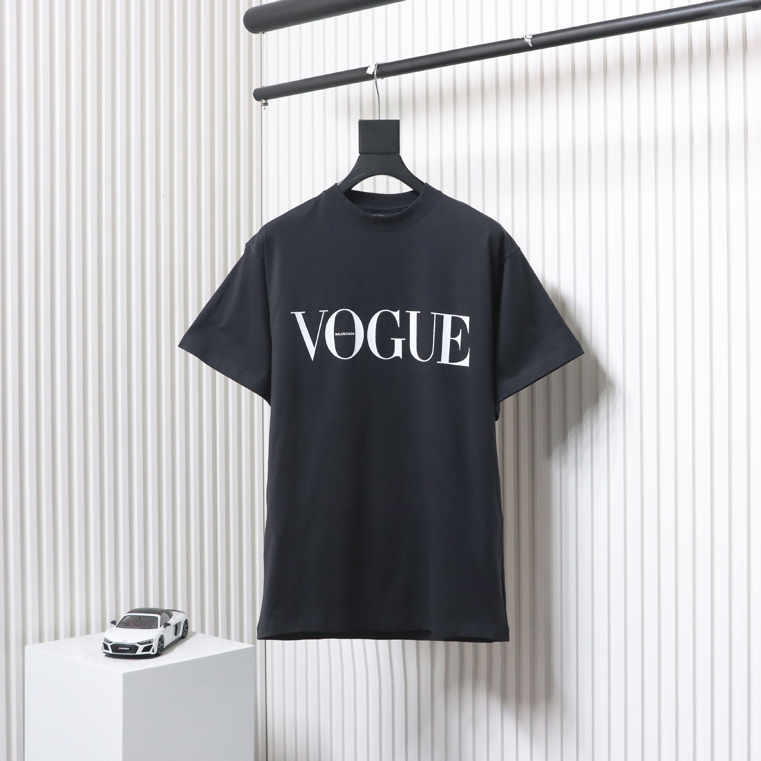 Balenciaga x Vogue Lighthouse Print Short Sleeve Black