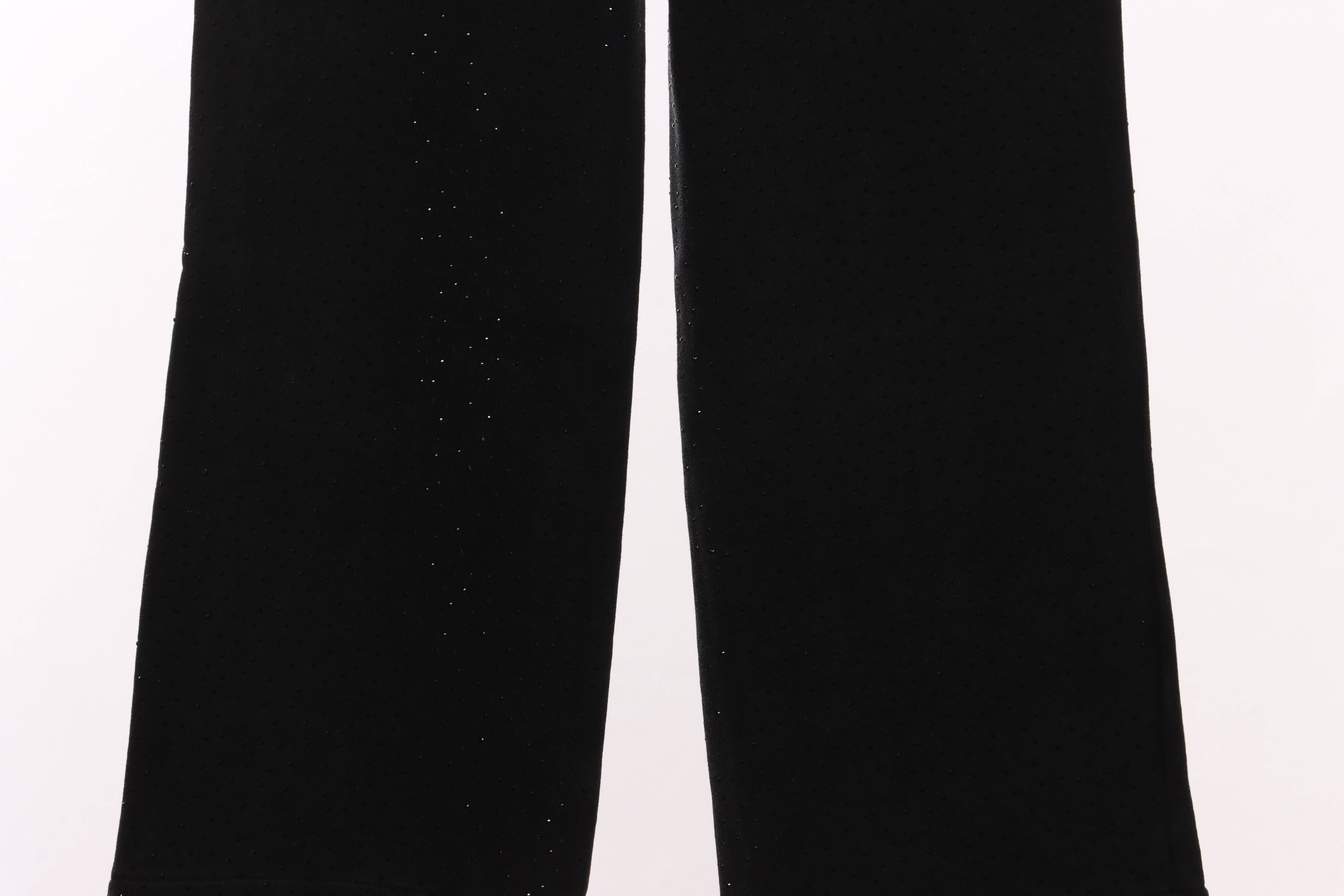 Balenciaga Washed Distressed Rhinestone Trousers