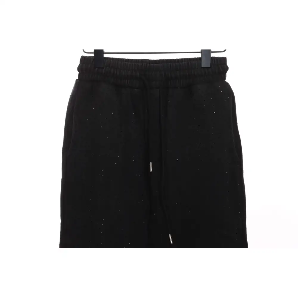 Balenciaga Washed Distressed Rhinestone Trousers