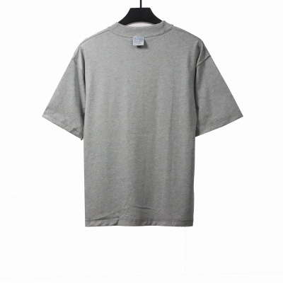 Balenciaga x eBay Embroidered Letter Short Sleeves Gray 02