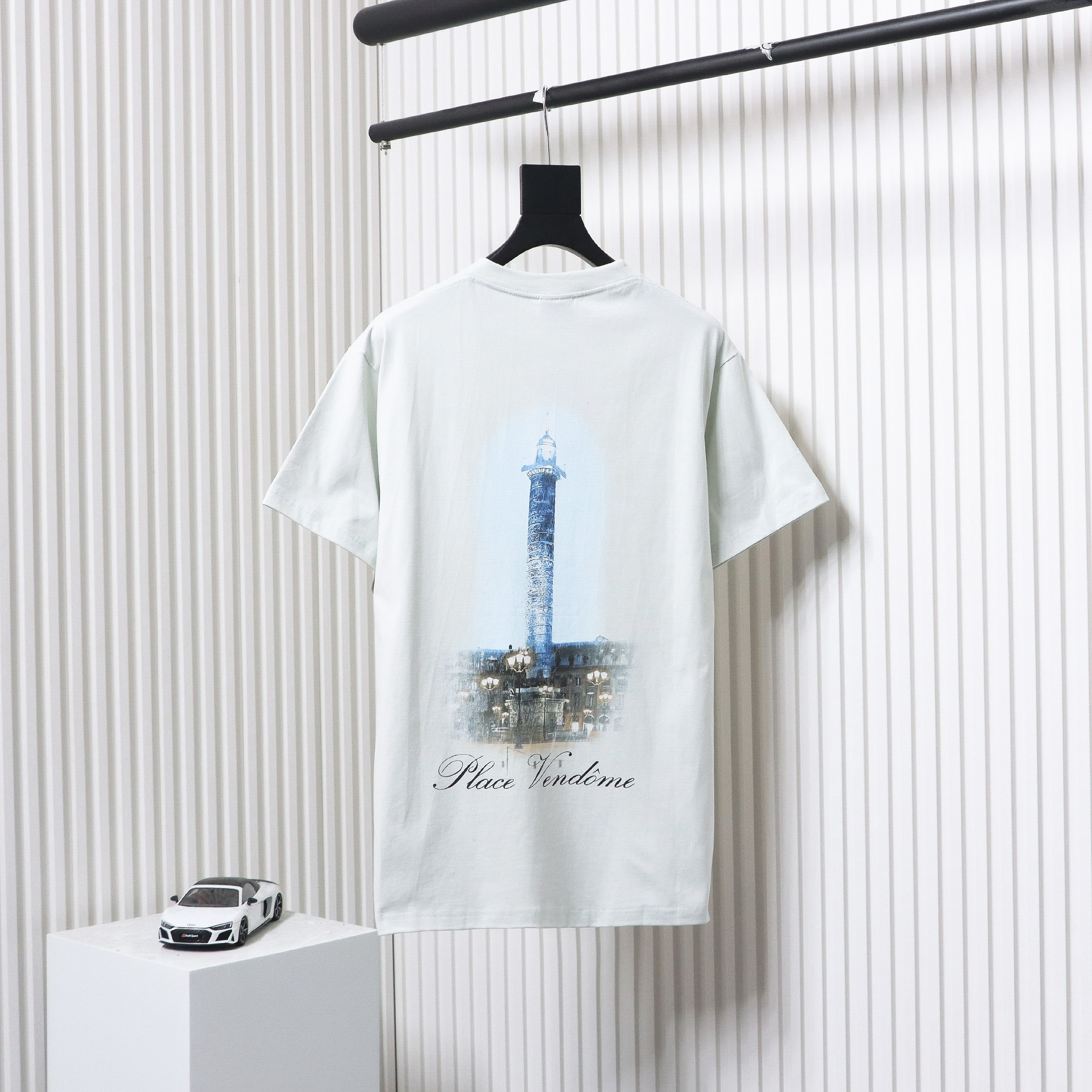 Balenciaga x Vogue Lighthouse Print Short Sleeve White