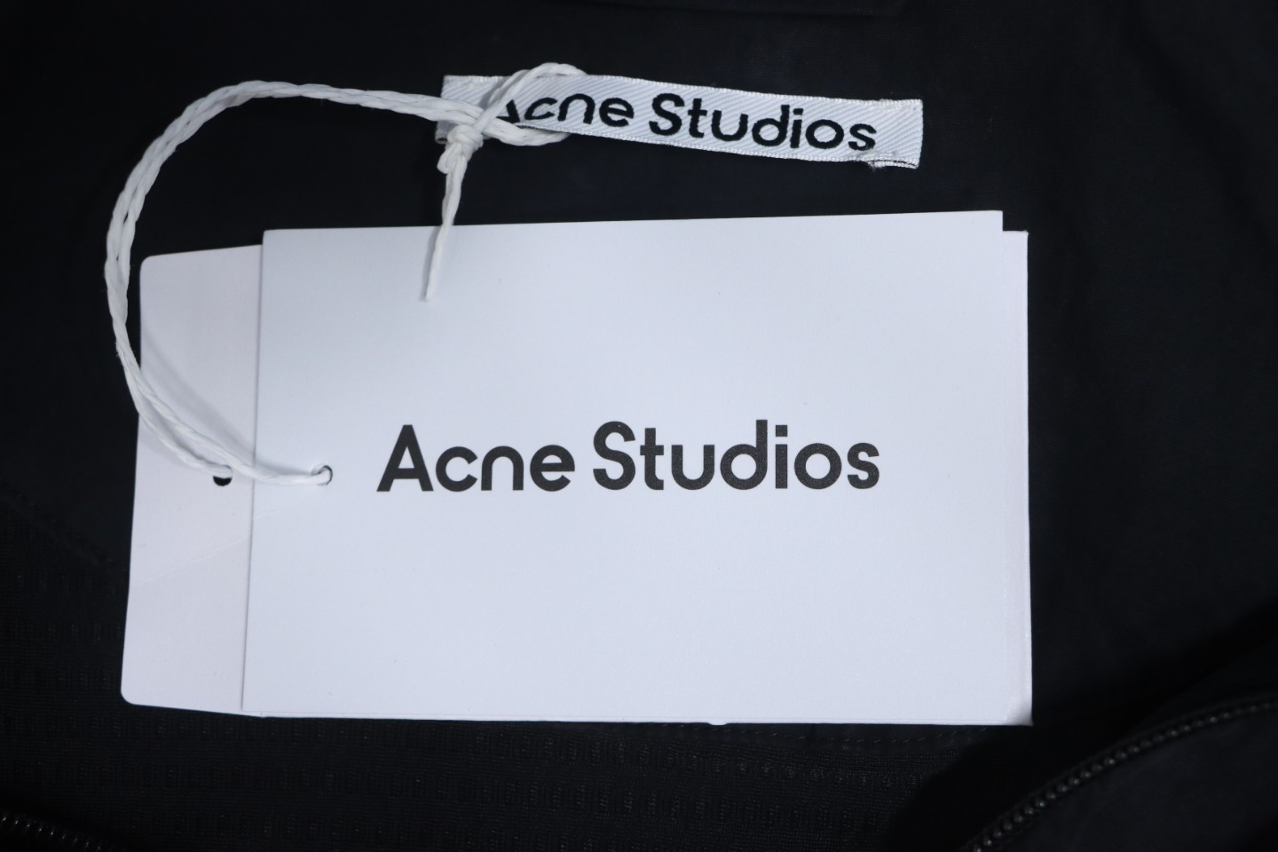 Acne Studios 24FW 1996 Washed Distressed Jacket Black