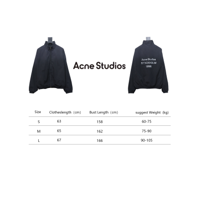 Acne Studios 24FW 1996 Washed Distressed Jacket Black 02