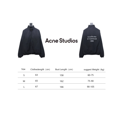 Acne Studios 24FW 1996 Washed Distressed Jacket Black 02