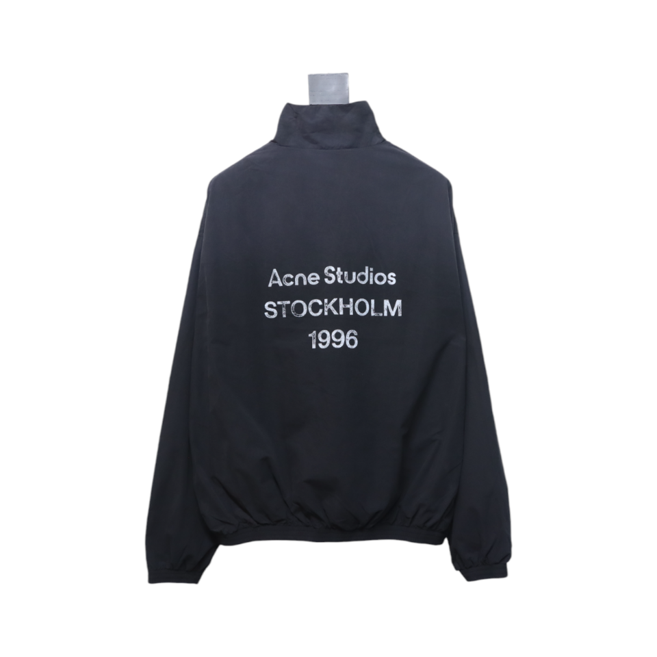 Acne Studios 24FW 1996 Washed Distressed Jacket Black