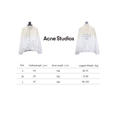 Acne Studios 24FW 1996 Washed Distressed Jacket White 02