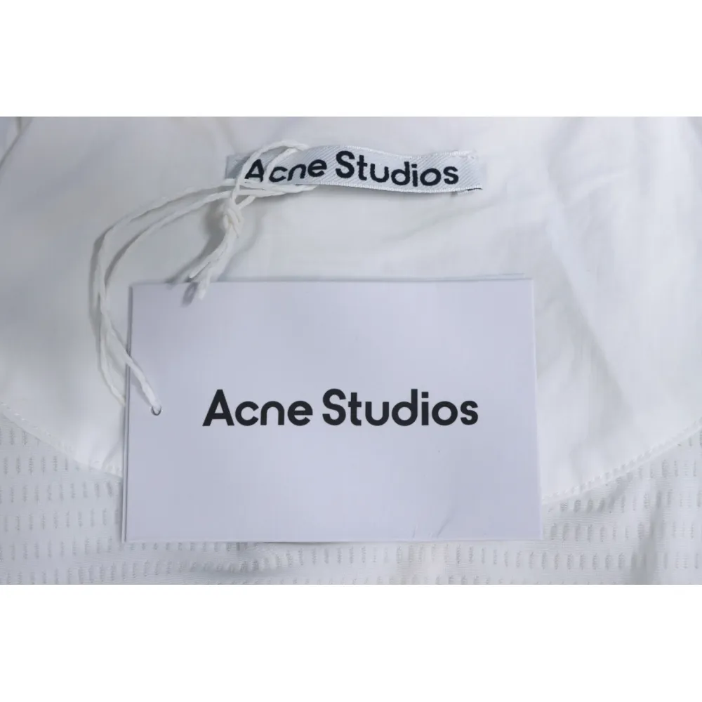 Acne Studios 24FW 1996 Washed Distressed Jacket White
