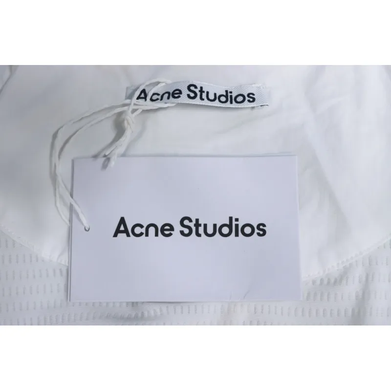 Acne Studios 24FW 1996 Washed Distressed Jacket White