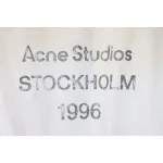 Acne Studios 24FW 1996 Washed Distressed Jacket White