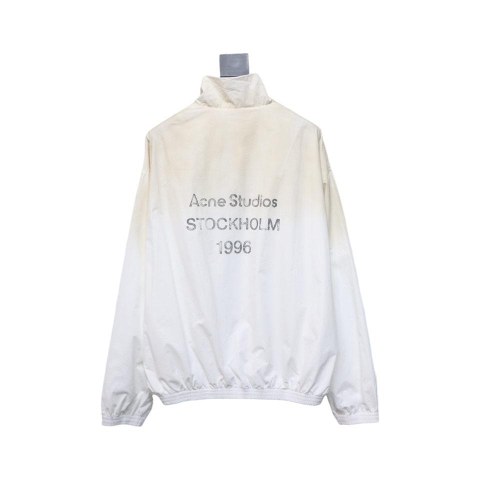 Acne Studios 24FW 1996 Washed Distressed Jacket White