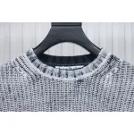 Acne Studios 24Fw Distressed Tie-Dye Crewneck Sweater
