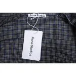 Acne Studios 24Fw Patchwork Plaid Long Sleeve Shirt
