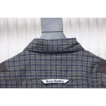 Acne Studios 24Fw Patchwork Plaid Long Sleeve Shirt
