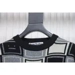 Acne Studios 24FW Square Smiley Face Crewneck Sweater