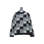 Acne Studios 24FW Square Smiley Face Crewneck Sweater